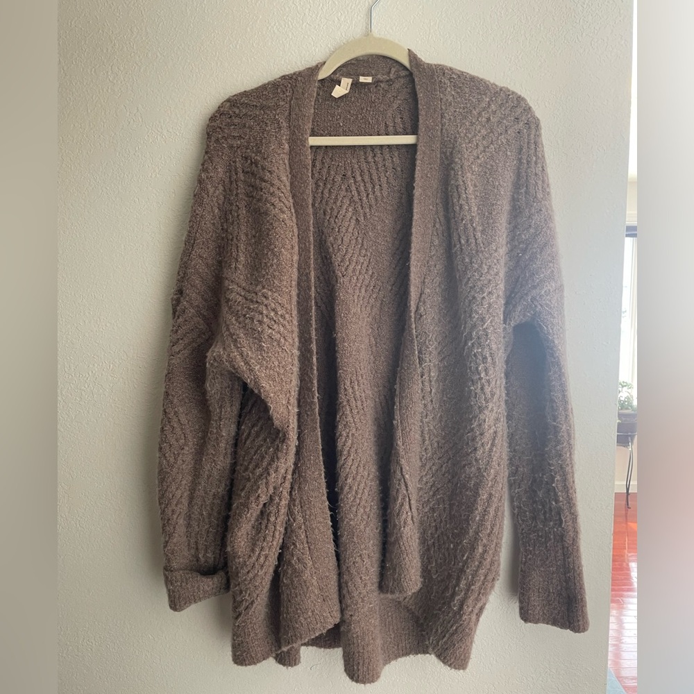 Anthropologie Chocolate Brown Women's Cardigan